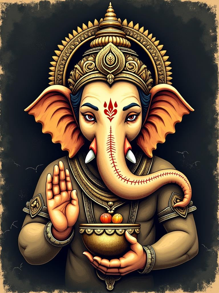 The Divine Symbolism Behind the HindCultured Ganesh Ji T-Shirt