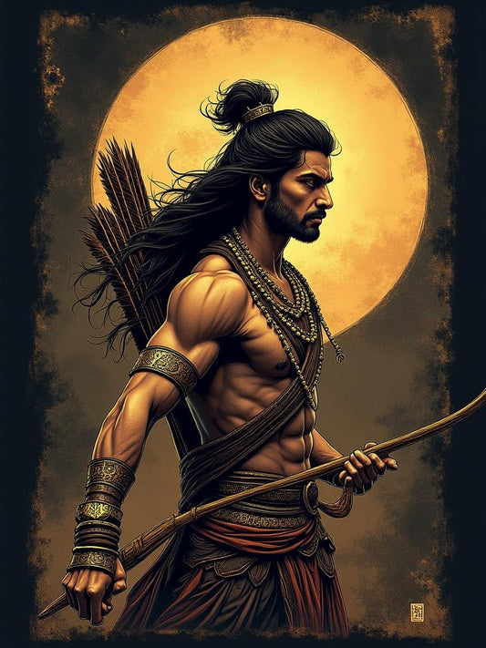 The Warrior Spirit of Arjuna – A Modern Tribute to the Bhagavad Gita