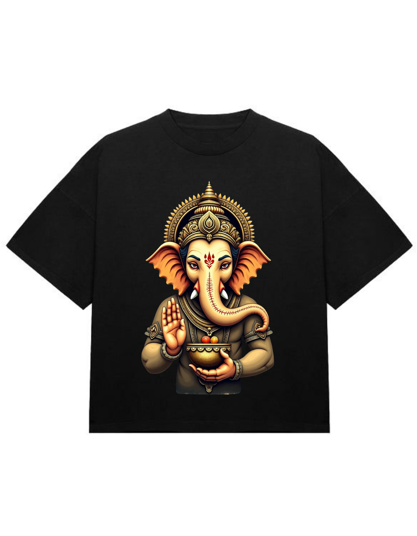 Ganesh Ji T-Shirt – Embrace the Divine Energy with Style
